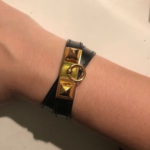 Hermés Rivale Double Tour Bracelet